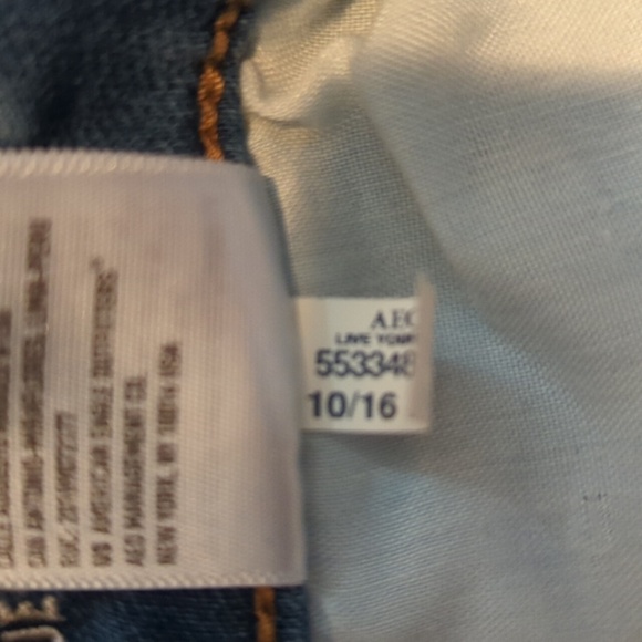 American Eagle Outfitters Super Low Jegging US Women's Size 4 Long Ripped - Picture 12 of 14